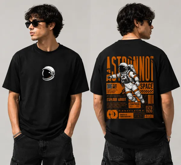 Black_Cotton_T-Shirt_For_Unisex