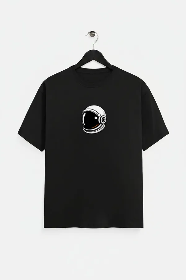 Black_Cotton_T-Shirt_For_Unisex