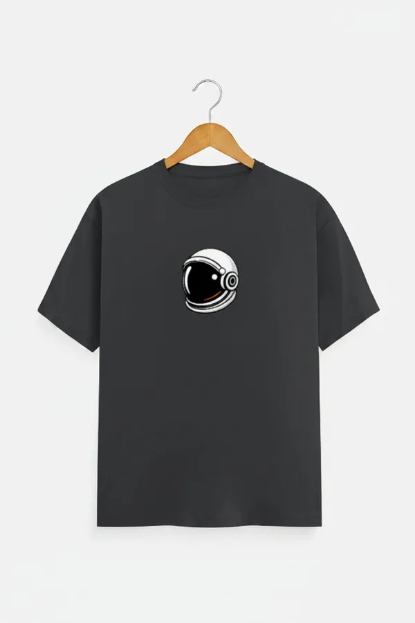 Steel_Grey_Cotton_T-Shirt_For_Unisex