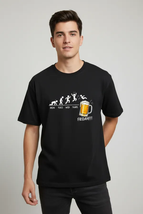 Black_Cotton_T-Shirt_For_Unisex