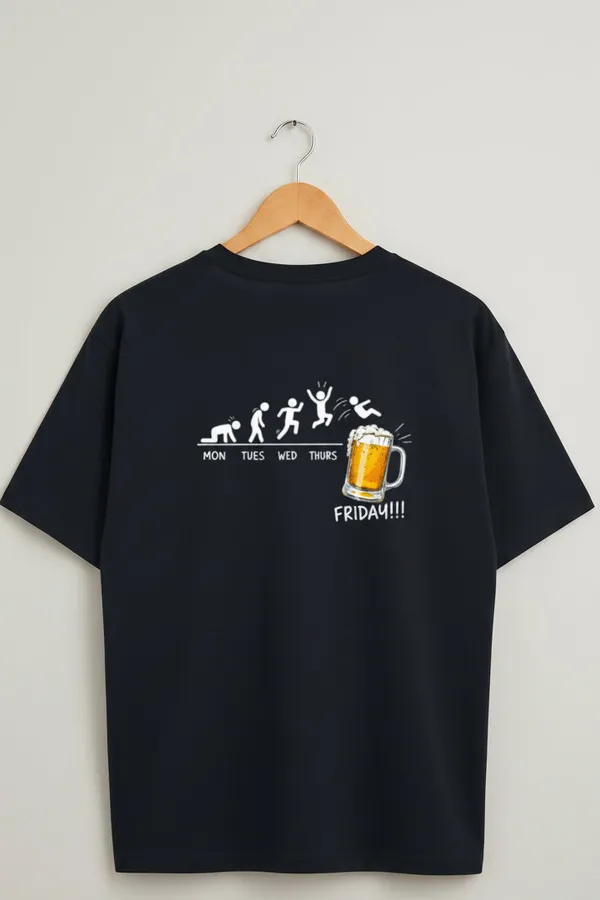 Navy_Blue_Cotton_T-Shirt_For_Unisex