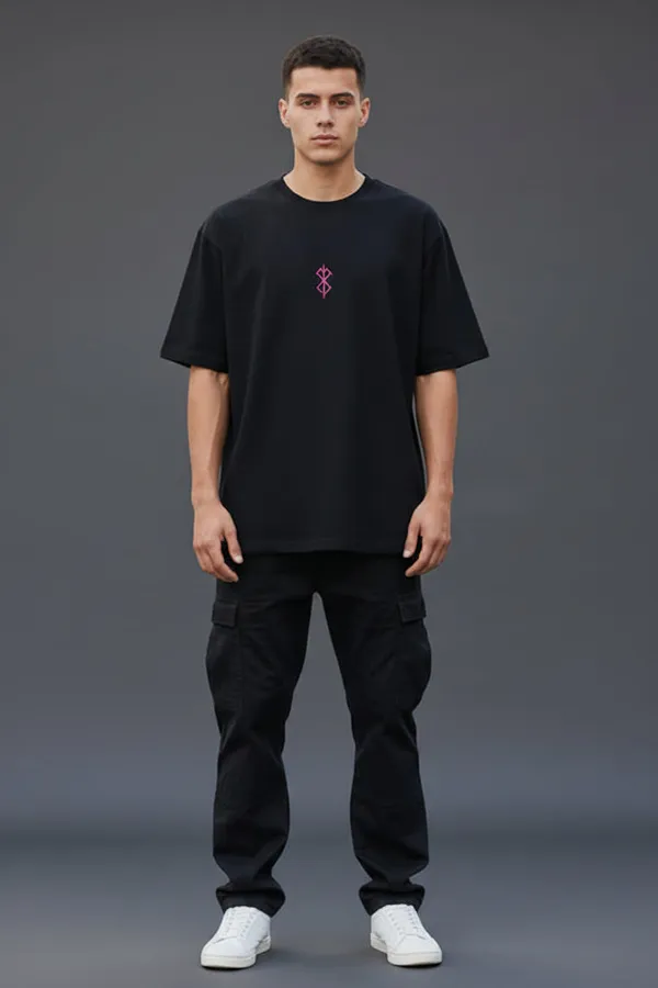 Black_Cotton_T-Shirt_For_Unisex