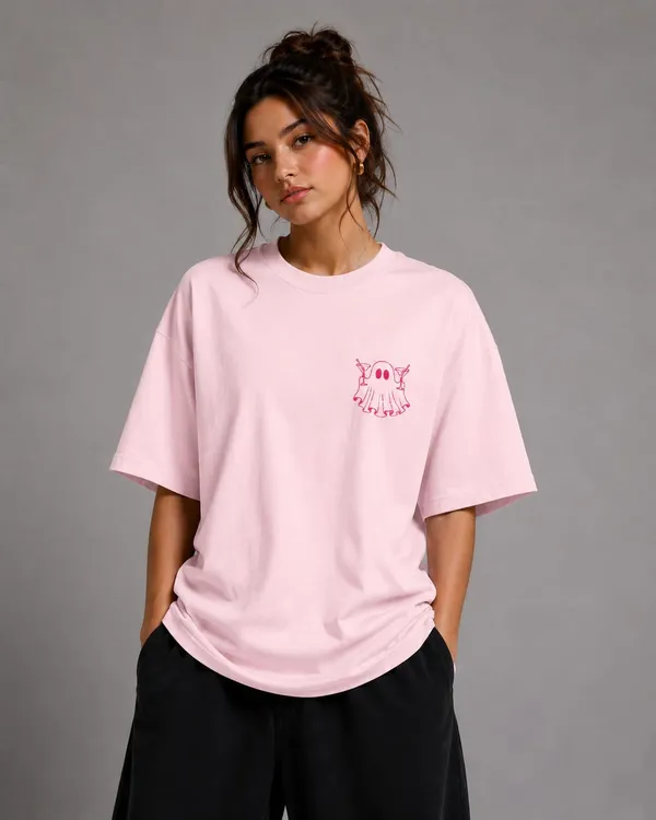 Light_Baby_Pink_Cotton_T-Shirt_For_Unisex
