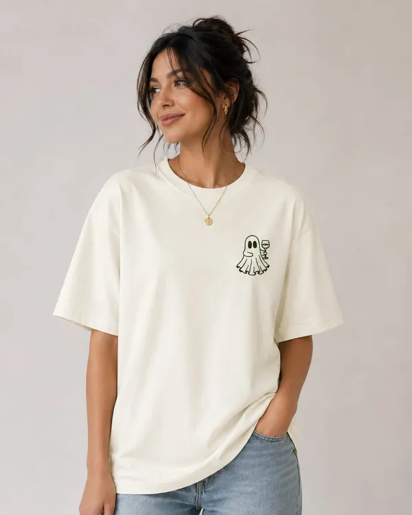 Off_White_Cotton_T-Shirt_For_Unisex