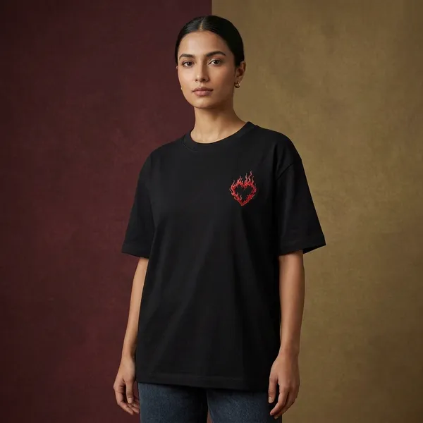 Black_Cotton_T-Shirt_For_Unisex