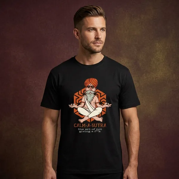 Black_Cotton_T-Shirt_For_Unisex