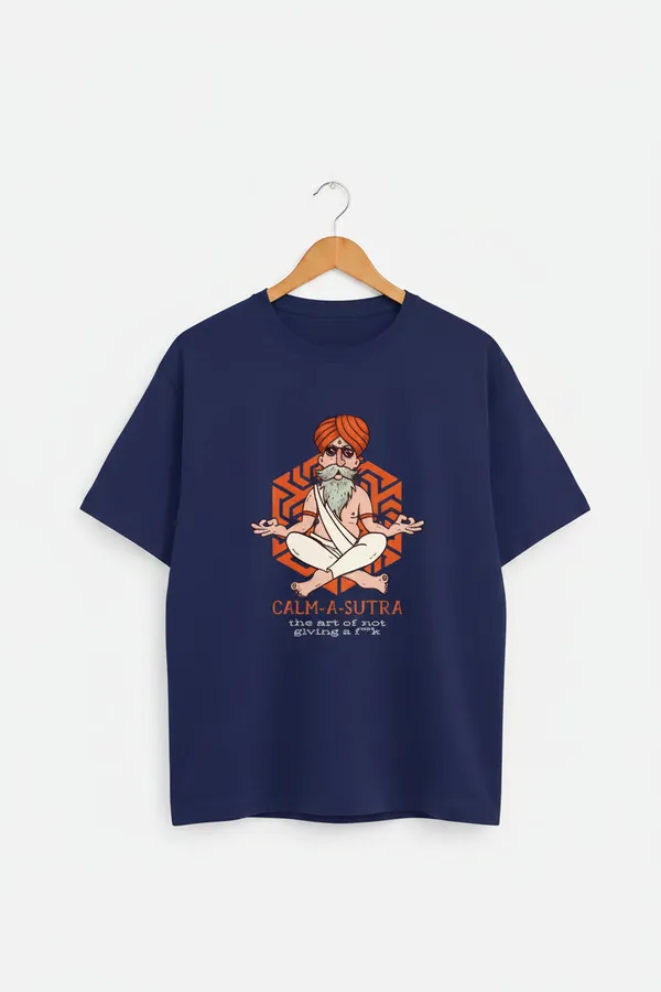 Royal_Blue_Cotton_T-Shirt_For_Unisex