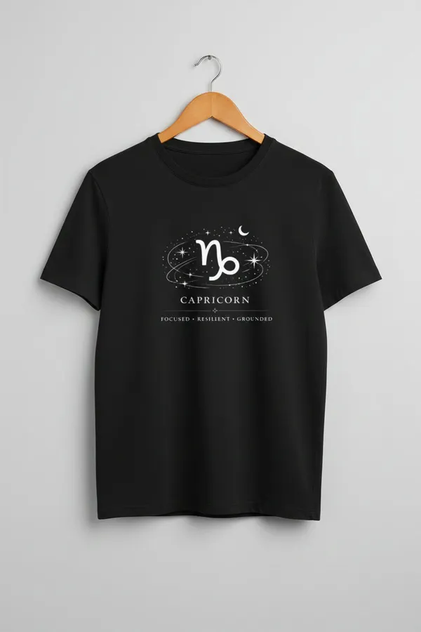 Black_Cotton_T-Shirt_For_Unisex