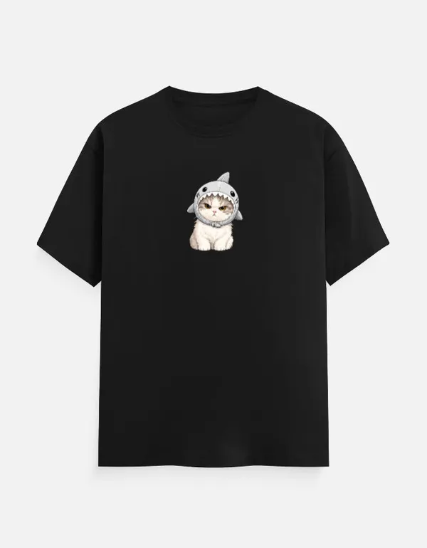 Black_Cotton_T-Shirt_For_Unisex
