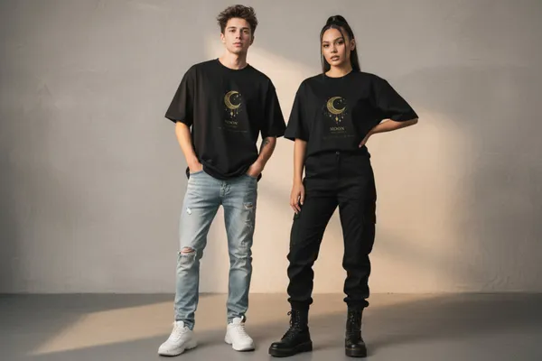 Black_Cotton_T-Shirt_For_Unisex
