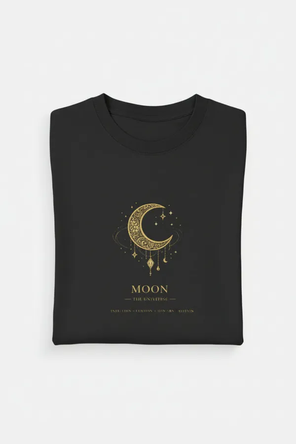 Black_Cotton_T-Shirt_For_Unisex