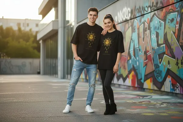 Black_Cotton_T-Shirt_For_Unisex