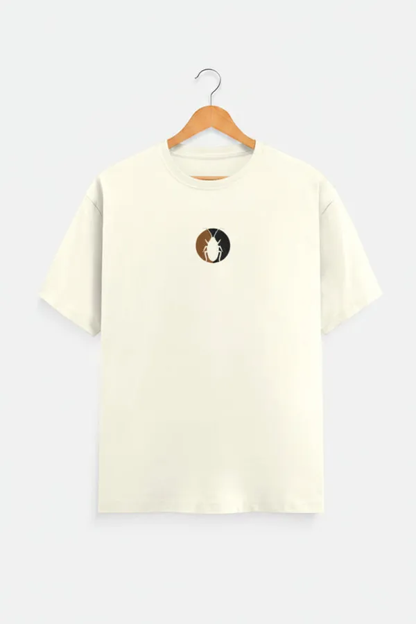 Off_White_Cotton_T-Shirt_For_Unisex