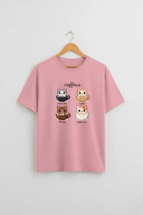 Flamingo_Cotton_T-Shirt_For_Unisex