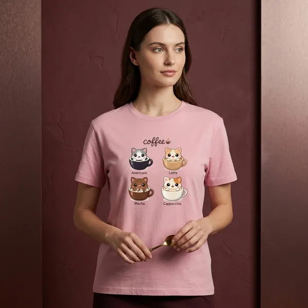 Flamingo_Cotton_T-Shirt_For_Unisex