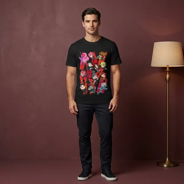 Black_Cotton_T-Shirt_For_Unisex