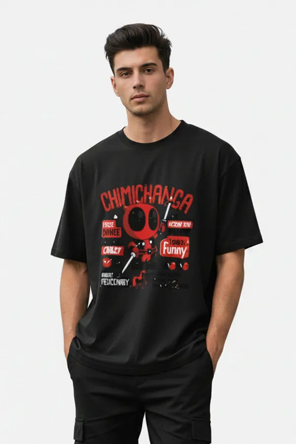 Black_Cotton_T-Shirt_For_Unisex
