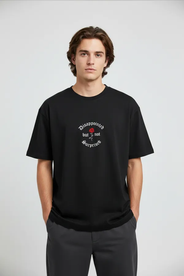 Black_Cotton_T-Shirt_For_Unisex
