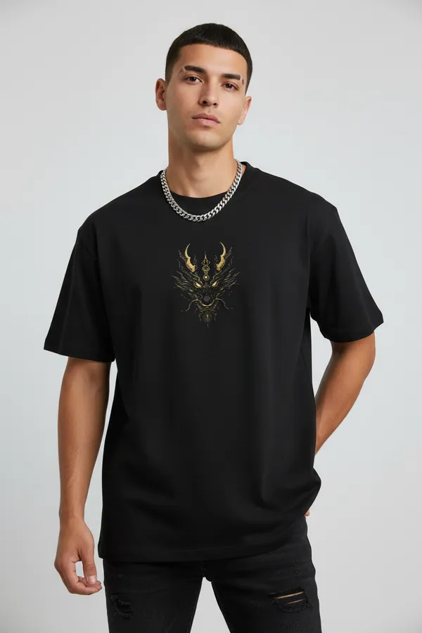 Black_Cotton_T-Shirt_For_Unisex