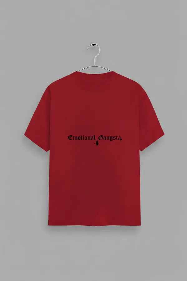Red_Cotton_T-Shirt_For_Unisex