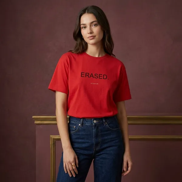 Red_Cotton_T-Shirt_For_Unisex
