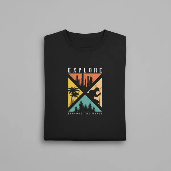 Black_Cotton_T-Shirt_For_Unisex