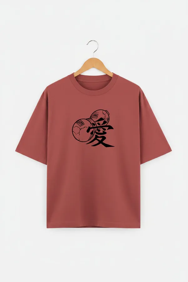 Coral_Cotton_T-Shirt_For_Unisex