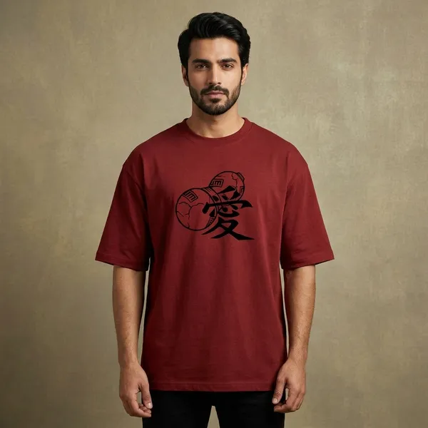 Red_Cotton_T-Shirt_For_Unisex