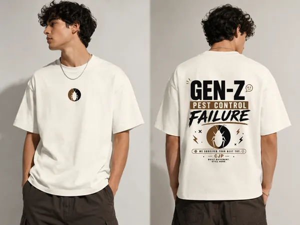 Off_White_Cotton_T-Shirt_For_Unisex