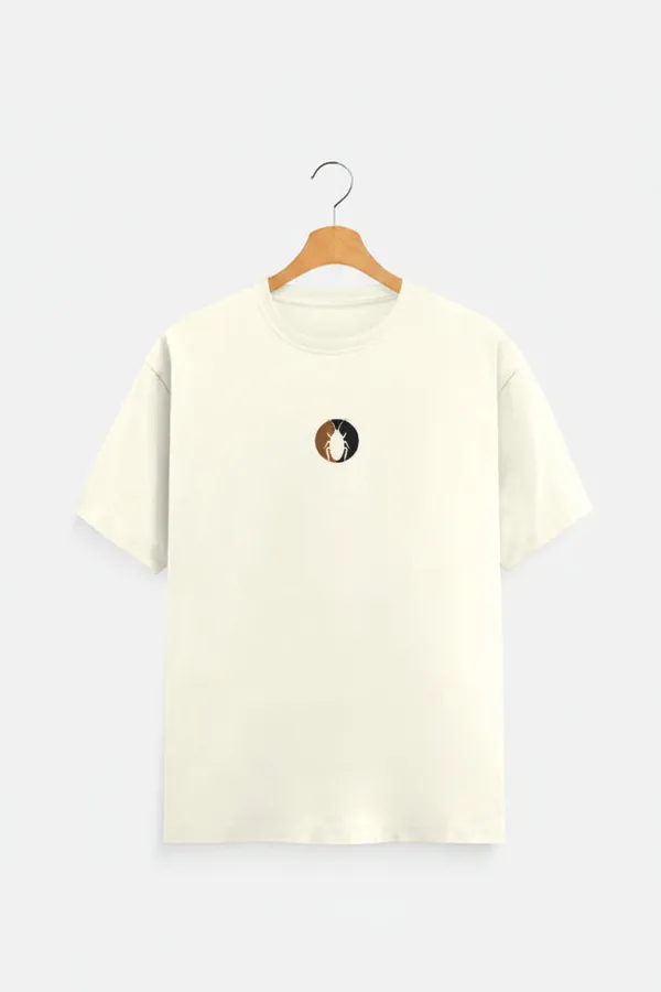 Off_White_Cotton_T-Shirt_For_Unisex