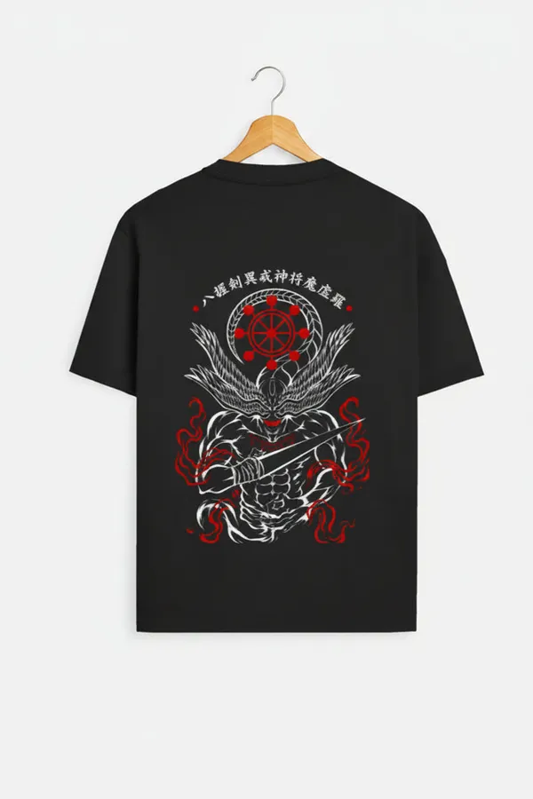 Black_Cotton_T-Shirt_For_Unisex