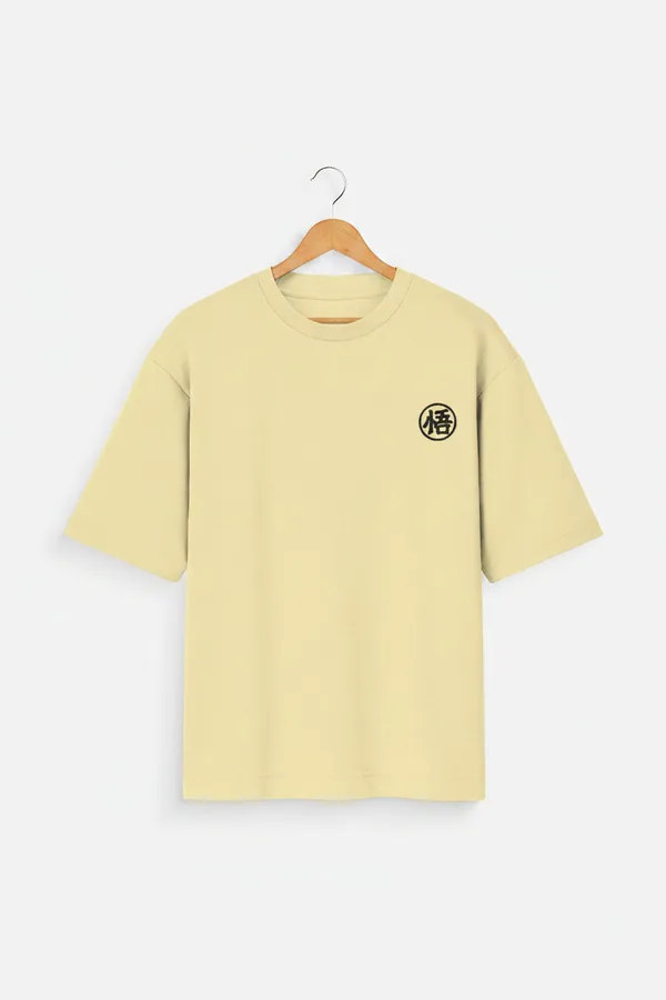 Beige_Cotton_T-Shirt_For_Unisex