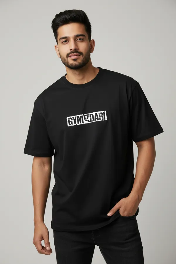Black_Cotton_T-Shirt_For_Unisex