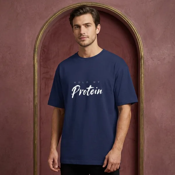 Royal_Blue_Cotton_T-Shirt_For_Unisex
