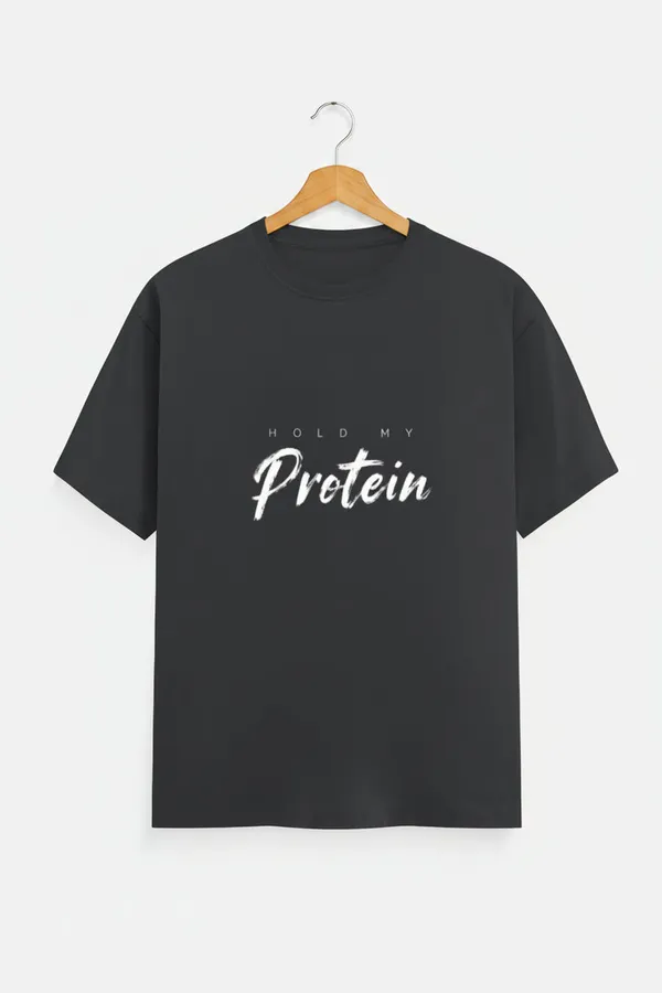 Steel_Grey_Cotton_T-Shirt_For_Unisex
