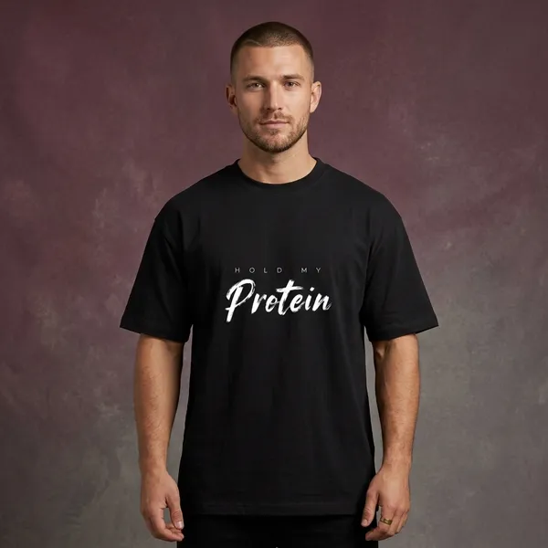 Steel_Grey_Cotton_T-Shirt_For_Unisex