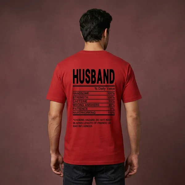 Red_Cotton_T-Shirt_For_Unisex