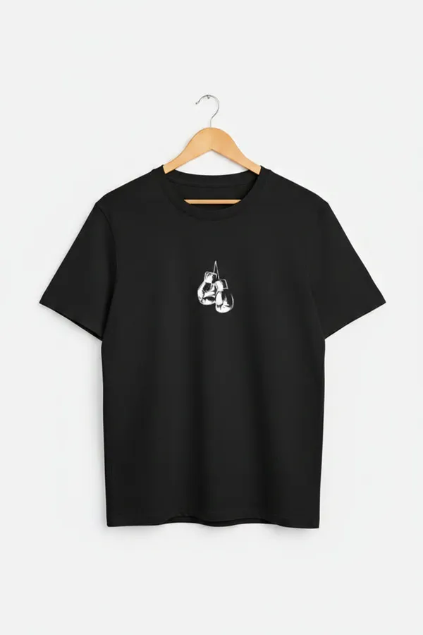 Black_Cotton_T-Shirt_For_Unisex