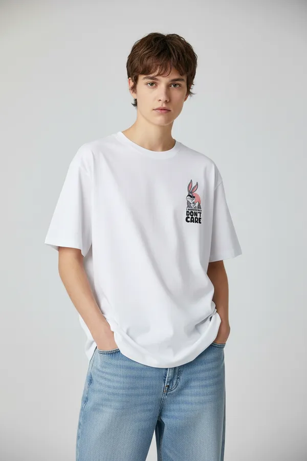 White_Cotton_T-Shirt_For_Unisex