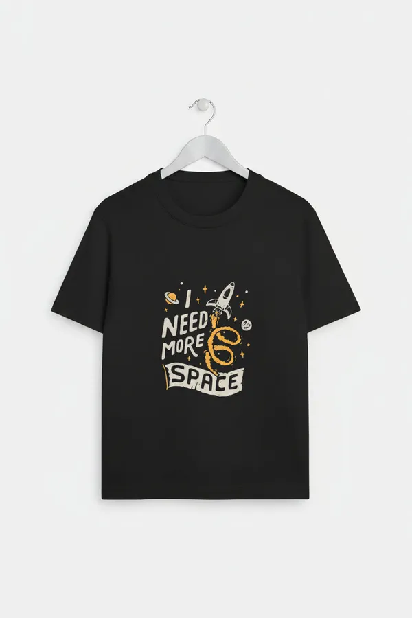 Black_Cotton_T-Shirt_For_Unisex