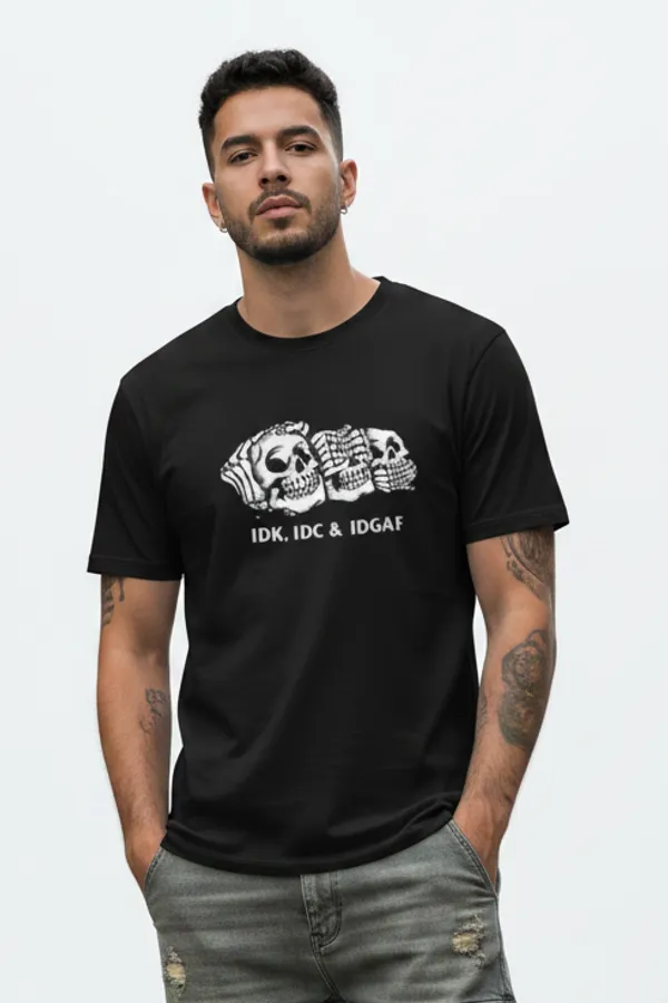 Black_Cotton_T-Shirt_For_Unisex