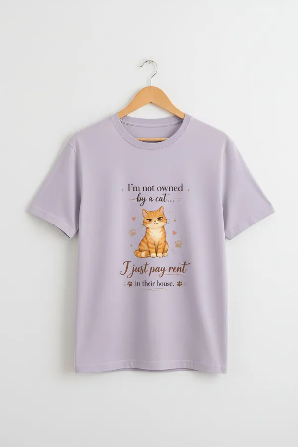 Lavender_Cotton_T-Shirt_For_Unisex