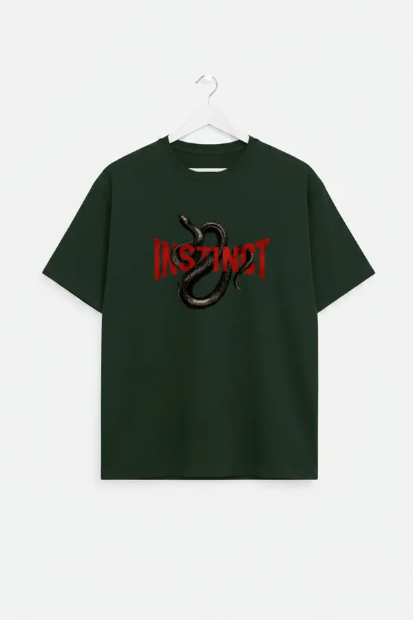 Bottle_Green_Cotton_T-Shirt_For_Unisex