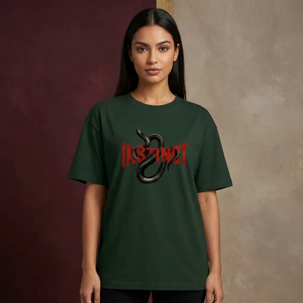 Bottle_Green_Cotton_T-Shirt_For_Unisex