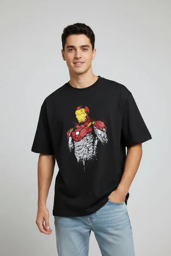 Black_Cotton_T-Shirt_For_Unisex