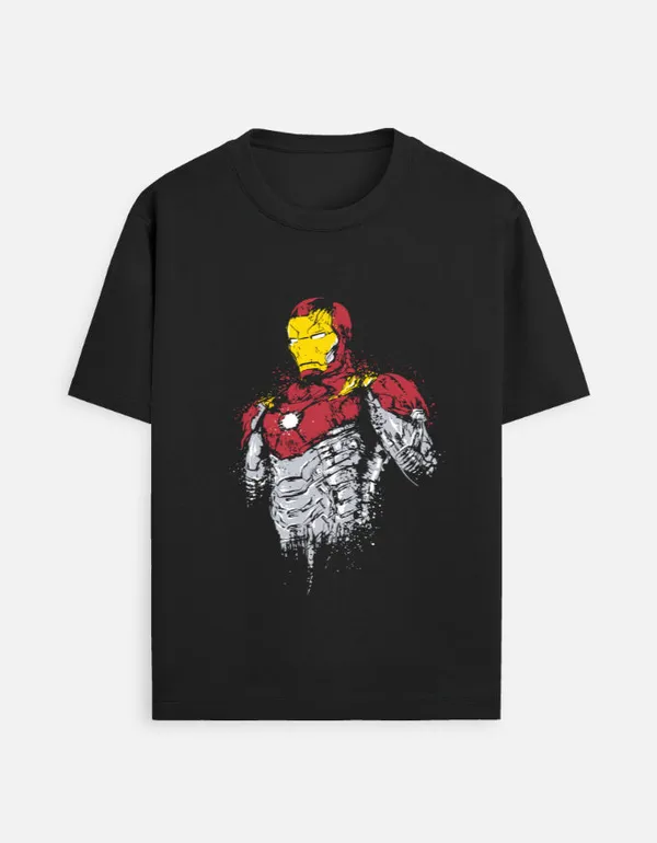 Black_Cotton_T-Shirt_For_Unisex