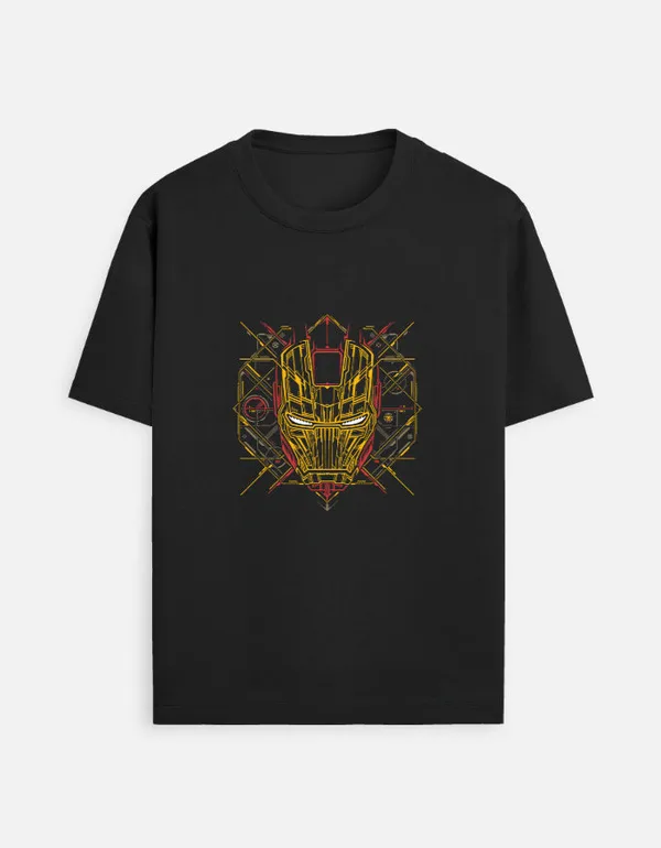Black_Cotton_T-Shirt_For_Unisex