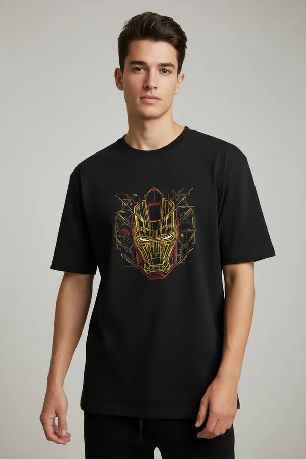 Black_Cotton_T-Shirt_For_Unisex