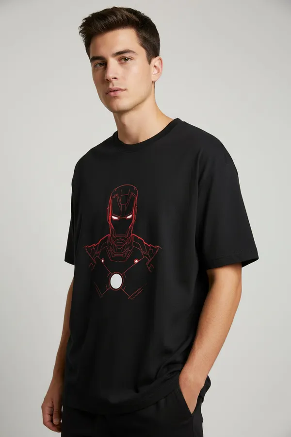 Black_Cotton_T-Shirt_For_Unisex