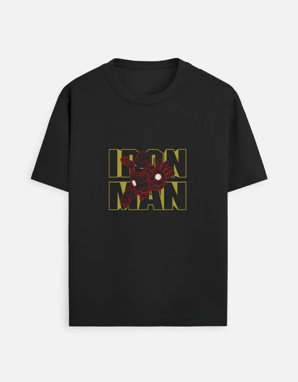Black_Cotton_T-Shirt_For_Unisex